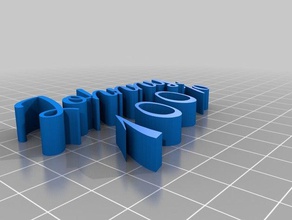 johnny 100 segni e loghi 3d print model - Mito3D