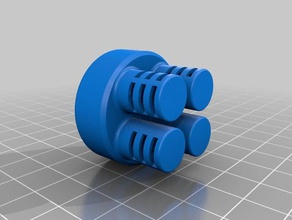 narguilé diffuseur 3d print model - Mito3D