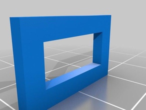 usb-un panneau de montage le bricolage sur usb 3d print model - Mito3D