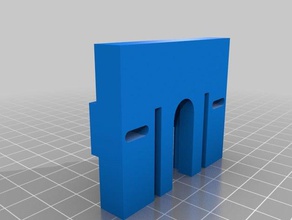 prusa etseydi mount e3d titan 3d yazıcı parçaları e3d-titan mendel monte edin 3d print model - Mito3D