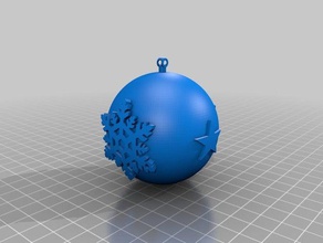 albero di natale palla arredamento palle ornamento decorazioni ornamenti l'albero alberi buon 3d print model - Mito3D