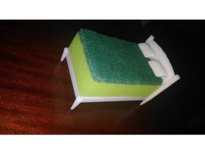 esponja almohadas de la cama fija polaca ue esponjas cocina y comedor 3d print model - Mito3D