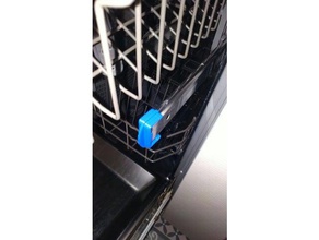 front basket cap end runner rail blomberg dishwasher 3d printing 3d print model - Mito3D