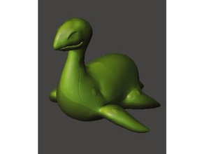 nessie creatures loch nes ness monster 3d print model - Mito3D