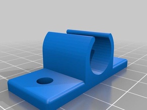 wire loom clip 2020 aluminum 3d printer accessories extrusion 3d print model - Mito3D