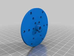 5mm hex hub series robotics first ftc rev 3d print model - Mito3D