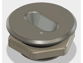 hasıraltı kasa filament rehberi 3d yazıcı aksesuarları filaman 360 füzyon raflar 3d print model - Mito3D
