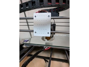 wanhao di3 universal de placa traseira Impressora 3d acessórios 3d print model - Mito3D