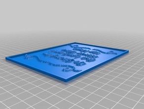 bigbiblelithophane Arte 2d personalizado 3d print model - Mito3D