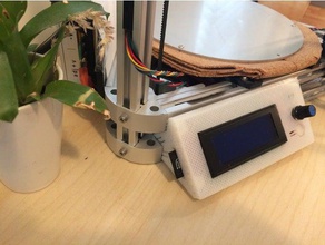 2020 vidasız lcd kutusu kossel 3d yazıcı parçaları 3d print model - Mito3D