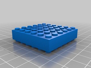 mis personalizado de lego compatible groundplates juguetes construcción 3d print model - Mito3D