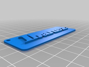 ibanez logo accessories guitar key keychain 3d print model - Mito3D