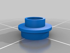 my customized round lego brick single construction toys 3d print model - Mito3D