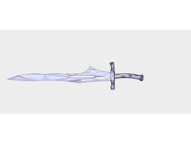 ronon's sword-sga props prop stargate atlantis sword swords 3D print model - Mito3D