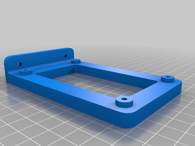 printrboard 2020 mont - plus épais L'imprimante 3d de pièces 3D print model - Mito3D