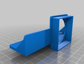 anycubic kossel pcb cooling 40x40 fan remixed 3d printer parts delta cooler trigorilla 3d print model - Mito3D