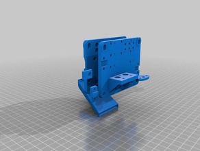 dbot chimera hot end mount generator - various carriages ends options 3d printer parts customized 3d print model - Mito3D