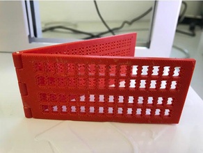 braille slate learning 3d print model - Mito3D