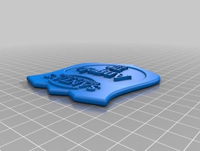 my customized general elf badge santa's little hackers coins & badges 3d print model - Mito3D