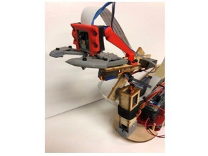 pi mount ara robot kol kamerası 3d baskı 3d print model - Mito3D