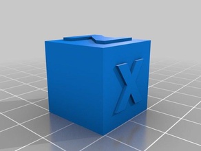 xyz cube L'impression 3d l'étalonnage 3d print model - Mito3D