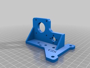 czs impresora 3d 3dp reprap z carriage2 actualización Impresora de las piezas 3d print model - Mito3D