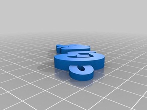 chris 2c keychains customized 3d print model - Mito3D
