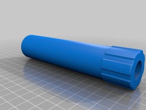 alpha ls - silencer toy & game accessories blaster jetblaster longshot nerf nerfgun gun 3d print model - Mito3D