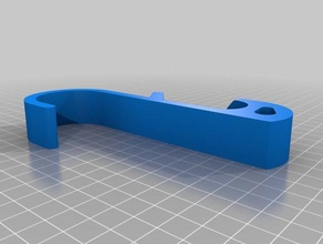 my customized u-hook inna household 3d print model - Mito3D