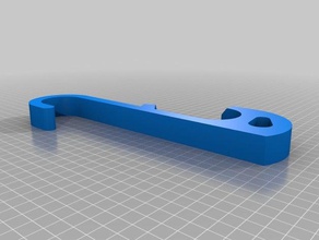 isa my customized u-hook household 3d print model - Mito3D