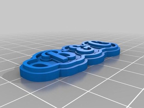 b&c llaveros personalizado 3d print model - Mito3D
