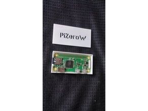 personalizable raspbrry pi cero caso la electrónica personalizado raspberry 3d print model - Mito3D