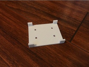 circuit simple clip de montage l'électronique carte imprimé bricolage électronique du boîtier openscad 3d print model - Mito3D