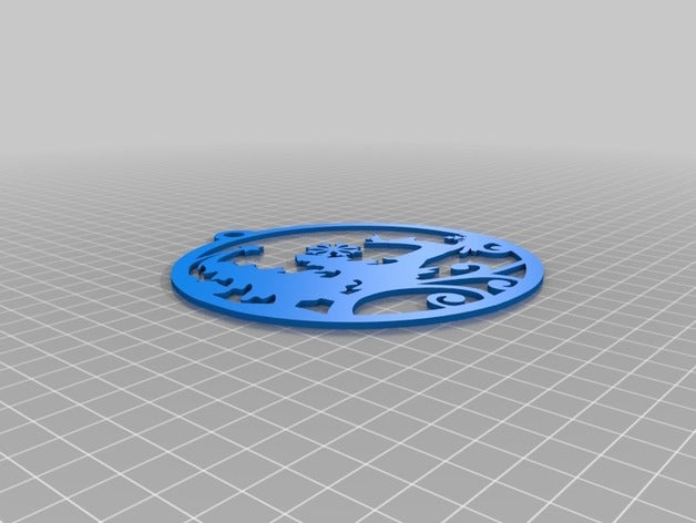 christmas ball key ring llavero bola navidad 3d printing 3D print model - Mito3D