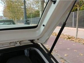 seat ibiza trunk clip pieza maletero parts boot car 3d print model - Mito3D