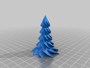 özelleştirilmiş Noel ağacım - sapin noel dekor 3d print model - Mito3D
