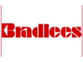 bradlees logo 1964-2001 signs & logos old outline template 3d print model - Mito3D