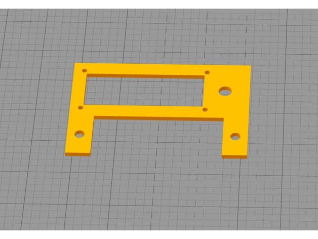 micromake mini 1602 ekran mini-makeboard-----denetleyicisi 3d yazıcı parçaları 1602-mini kumanda 3030 lcd montaj lcd1602 3D print model - Mito3D