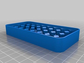 4x8 aa pil kutusu top kaplar özelleştirilmiş 3d print model - Mito3D