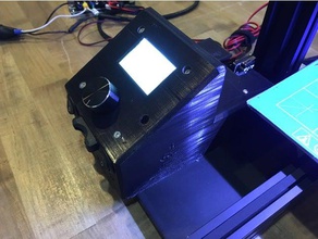 ender 2 de la caja control sd convertidor interruptor luz Impresora 3d accesorios ender2 micro titular tarjeta 3d print model - Mito3D