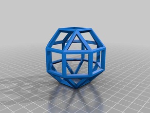rhombicuboctahedron Stampa 3d prove 3d print model - Mito3D