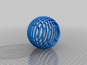spring ball Essen & trinken 3d print model - Mito3D