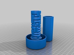 geocache labirinto esporte & ao ar livre 3d print model - Mito3D