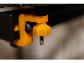 simple heatbed knob m3 nut screw 3d printer accessories 3d print model - Mito3D