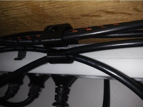 Kabel-clip - Organisation Kabel Kabel-Halter Kabel-management Schraube 3d print model - Mito3D
