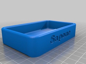 porte-savon ita version 10 la salle de bains doccia le titulaire mattia porta sapone douche savon 3d print model - Mito3D