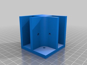 meu personalizados shelfie t volta, sem nenhuma montagem organização personalizado 3d print model - Mito3D