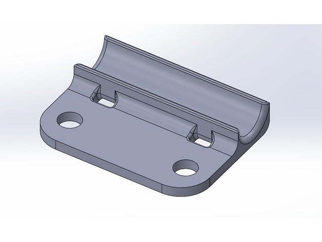 Kabel Halter anet a8 Druckkopf Zugentlastung 3d-Drucker Teile a8-upgrade Kabel-Halter Kabel-management montieren Kabel-Zugentlastung sc8uu 3D print model - Mito3D