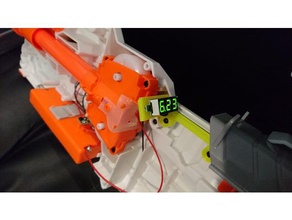 nerf modulus ecs 10 voltmeter mount toys & games blaster gun 3d print model - Mito3D