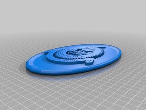 bell keychain signs & logos 3d print model - Mito3D